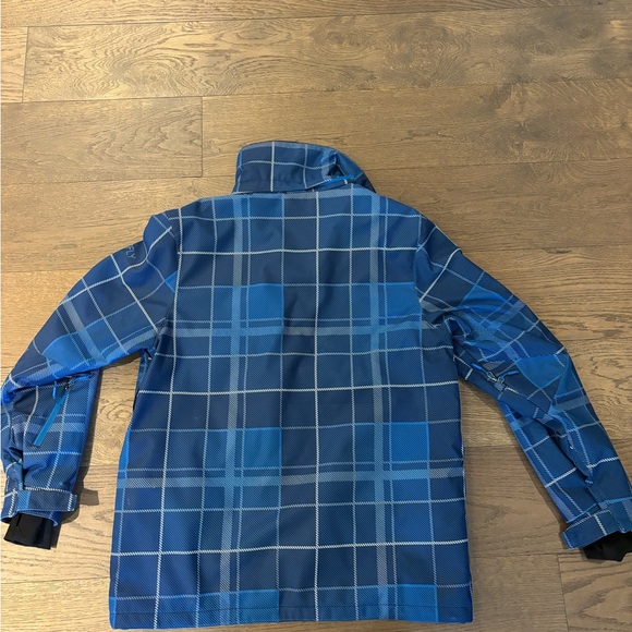 Men’s Large Firefly Ski Jacket, blue patterned. - Picture 5 of 5